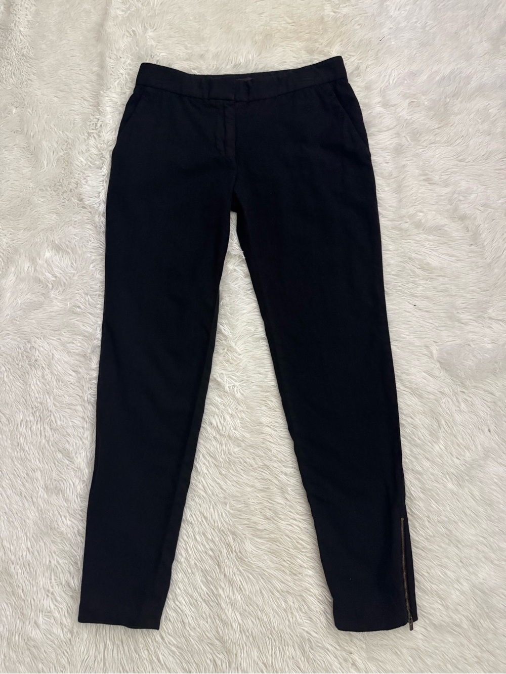Stella McCartney Vivian Skinny Wool Pants with Zipper Cuff! VGUC